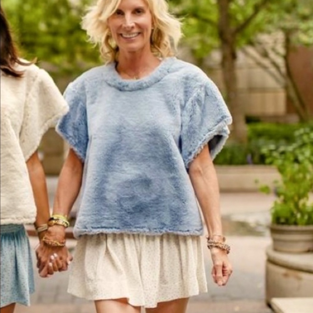Koch Skirt and Fur top